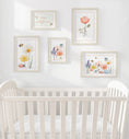 Load image into Gallery viewer, Personalised Little Wildflower Nursery Gallery Wall | Set of 5 Prints