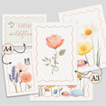Load image into Gallery viewer, Personalised Little Wildflower Nursery Gallery Wall | Set of 5 Prints
