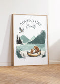 Load image into Gallery viewer, Adventure Awaits, Bear Theme Kids Wall Art | Set of 3 Nursery Prints - RoseRowanDesign - Wall Art