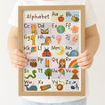 Load image into Gallery viewer, Alphabet Wall Art Print – ABC Chart for Kids, Nursery or Playroom Decor - RoseRowanDesign -
