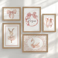 Load image into Gallery viewer, Ballet Nursery Gallery Wall Art – Ballerina Dance Bedroom Decor - RoseRowanDesign - Wall Art