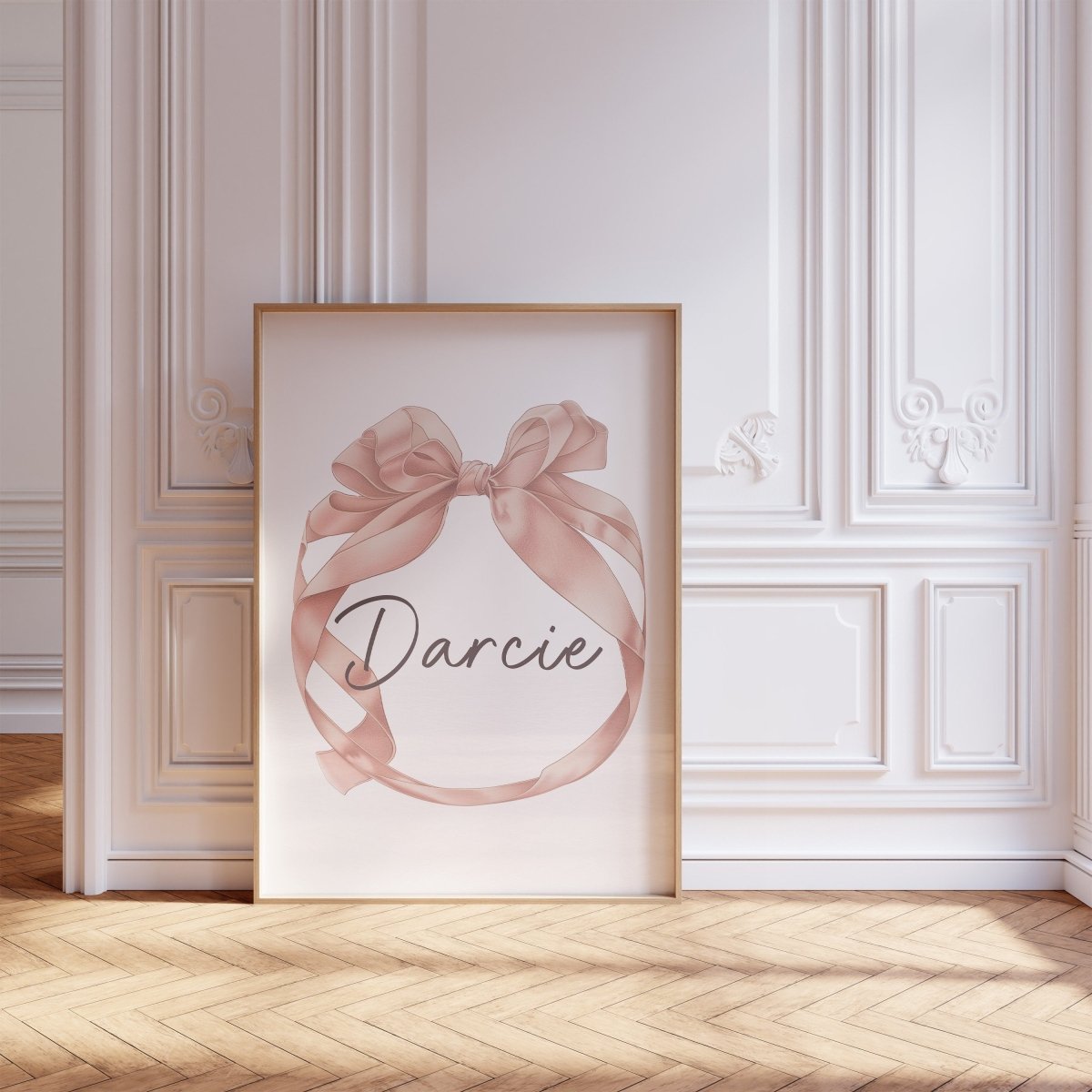 Ballet Nursery Prints | Set of 3 | Personalised Dance Wall Art for Girls' Room - RoseRowanDesign -