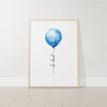 Load image into Gallery viewer, Balloon Nursery Wall Prints | Set of 3 | Gender Neutral Wall Art for Baby's Room - RoseRowanDesign -