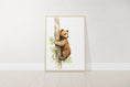 Load image into Gallery viewer, Bear Theme Nursery Prints | Set of 3 | Neutral Animal Wall Art for Baby's Bedroom - RoseRowanDesign -