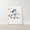 Load image into Gallery viewer, Birds Wall Art | Set of 2 Nursery Prints | Gender Neutral Decor for Baby’s Room - RoseRowanDesign - Wall Art