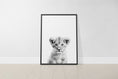 Load image into Gallery viewer, Black and White Safari Animal Prints | Set of 6 Monochrome Nursery Wall Art - RoseRowanDesign - Wall Art