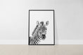 Load image into Gallery viewer, Black and White Safari Animal Wall Art | Set of 3 Monochrome Prints - RoseRowanDesign - Wall Art