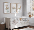Load image into Gallery viewer, Boho Fairy Nursery Prints | Set of 3 | Daisy Wall Art for Princess Bedroom - RoseRowanDesign -
