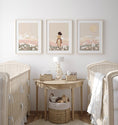 Load image into Gallery viewer, Boho Pony Nursery Prints | Set of 3 | Girls' Horse Decor - RoseRowanDesign -