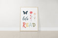 Load image into Gallery viewer, Butterflies and Flowers | Set of 3 Nursery Wall Art | Girls Bedroom Prints - RoseRowanDesign - Wall Art