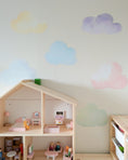 Load image into Gallery viewer, Pastel Cloud Wall Decals – Removable Nursery Stickers for Baby & Kids Room