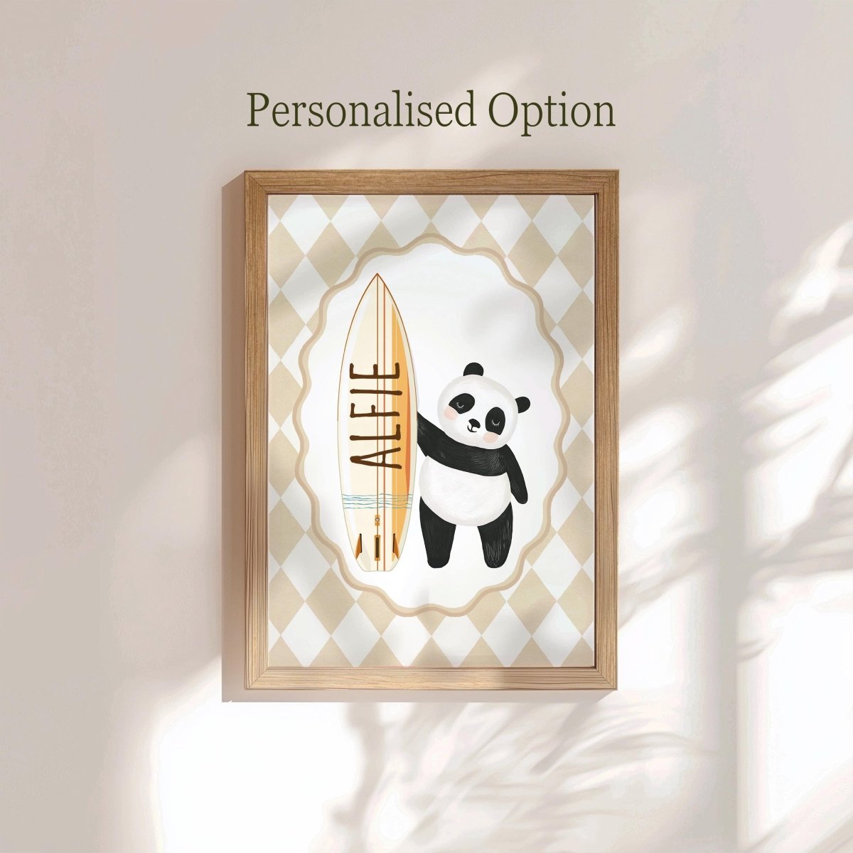 Cool Kids Club Nursery Prints – Lion, Panda & Tiger Set - RoseRowanDesign -