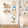 Load image into Gallery viewer, Personalised Children’s Height Chart Wall Sticker - Dinosaur