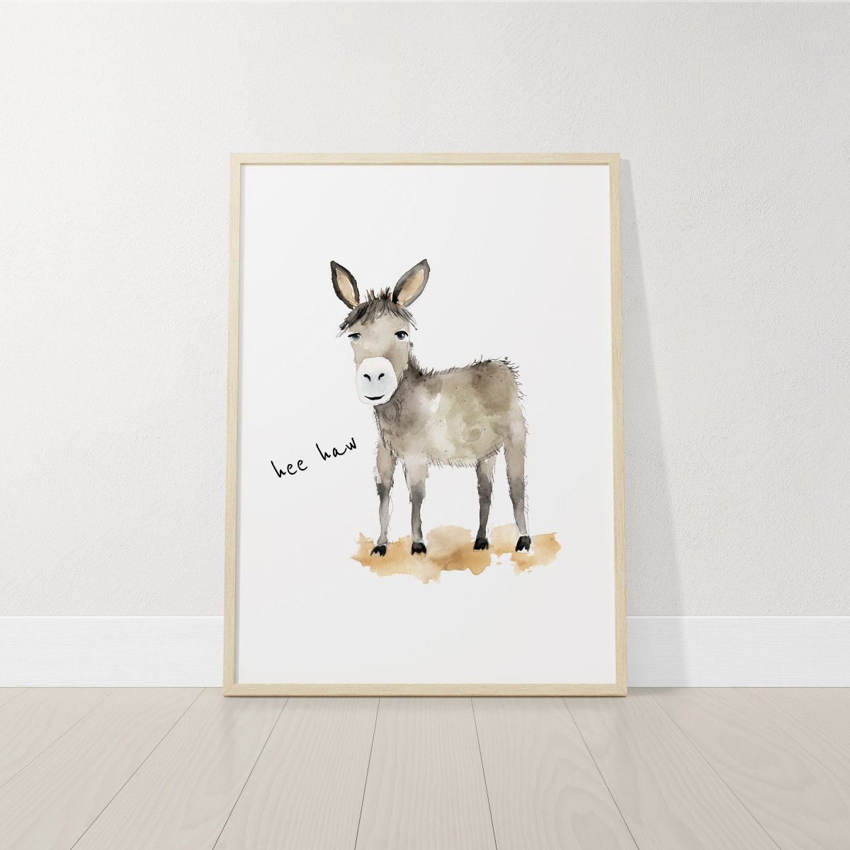 Farm Animal Nursery Prints | Set of 3 | Farmhouse Wall Art for Baby Boys' Bedroom & Playroom Decor - RoseRowanDesign -