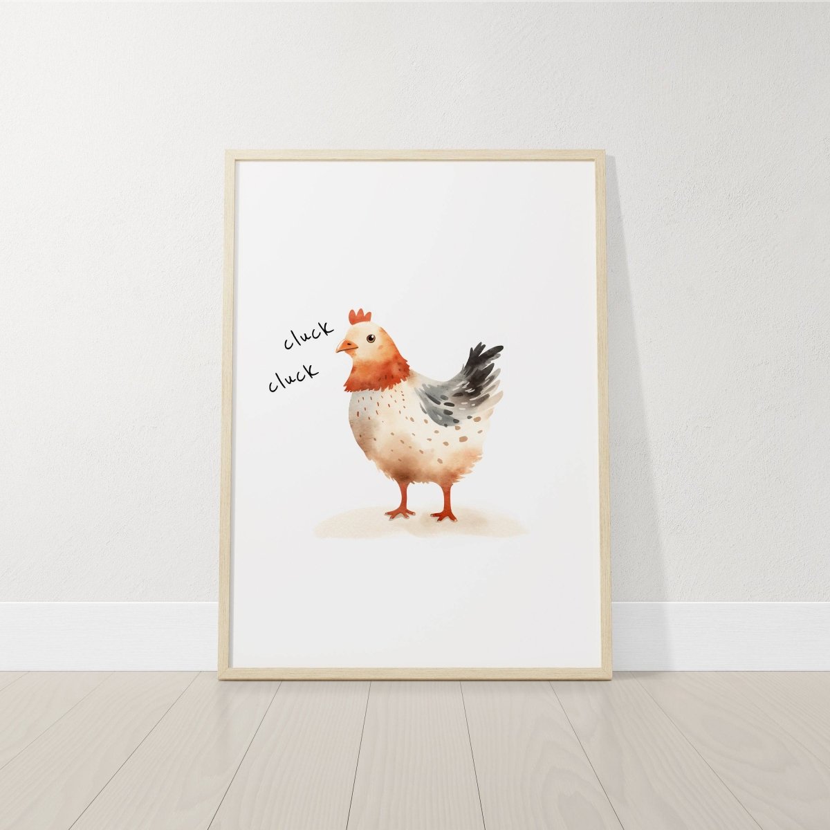 Farm Animal Nursery Prints | Set of 3 | Farmhouse Wall Art for Baby Boys' Bedroom & Playroom Decor - RoseRowanDesign -