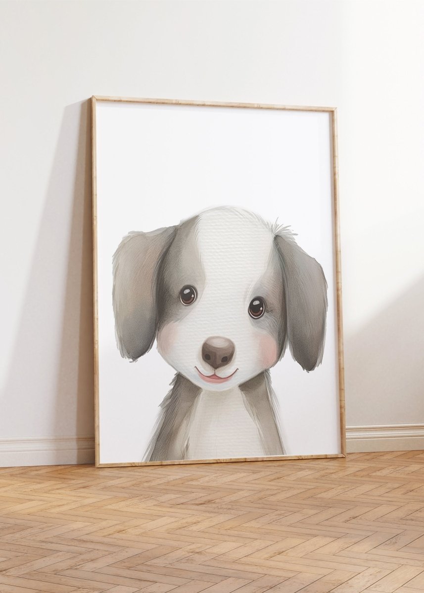 Farm Animal Prints | Set of 6 Nursery Wall Art | Gender Neutral Decor for Babies & Playrooms - RoseRowanDesign - Wall Art