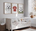 Load image into Gallery viewer, Football Personalised Set of 3 Wall Prints | Choice of Colours - RoseRowanDesign - Wall Art