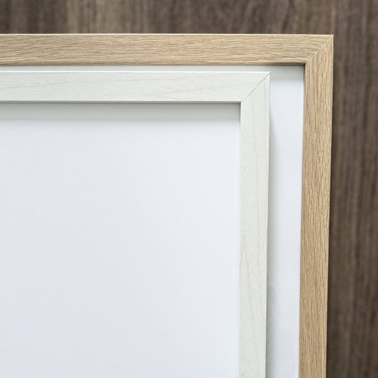 Frame My Prints - A4 & A3 White or Oak Effect Frames - RoseRowanDesign - Frames