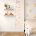 Load image into Gallery viewer, Personalised Children’s Height Chart Wall Sticker - Gingham Daisies
