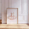 Load image into Gallery viewer, Girls Ballet Nursery Prints | Set of 3 | Pink Tutu, Bow & Ballet Shoes Decor - RoseRowanDesign -