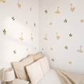 Load image into Gallery viewer, Premium Fabric Nursery Wall Stickers - Goose