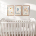 Load image into Gallery viewer, Personalised Goose Nursery Prints Set of 3 | Cowboy Cool Kids Club Wall Art | Playroom Décor with Optional Frames