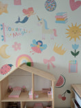 Load image into Gallery viewer, Premium Fabric Nursery Wall Stickers - You Are Magic Wall Decal Set