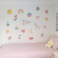 Load image into Gallery viewer, Premium Fabric Nursery Wall Stickers - You Are Magic Wall Decal Set