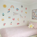 Load image into Gallery viewer, Premium Fabric Nursery Wall Stickers - You Are Magic Wall Decal Set