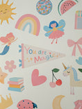 Load image into Gallery viewer, Premium Fabric Nursery Wall Stickers - You Are Magic Wall Decal Set