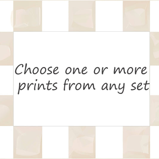 Mix and Match - Choose Your Own Prints - RoseRowanDesign - Wall Art
