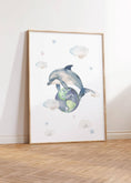 Load image into Gallery viewer, Ocean Theme Nursery Prints | Set of 3 | Whimsical Sea Creatures Wall Art for Baby Boy's Room - RoseRowanDesign -
