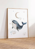 Load image into Gallery viewer, Ocean Theme Nursery Prints | Set of 3 | Whimsical Sea Creatures Wall Art for Baby Boy's Room - RoseRowanDesign -