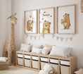 Load image into Gallery viewer, Personalised Honey Bears | Set of 3 Prints - RoseRowanDesign - Wall Art