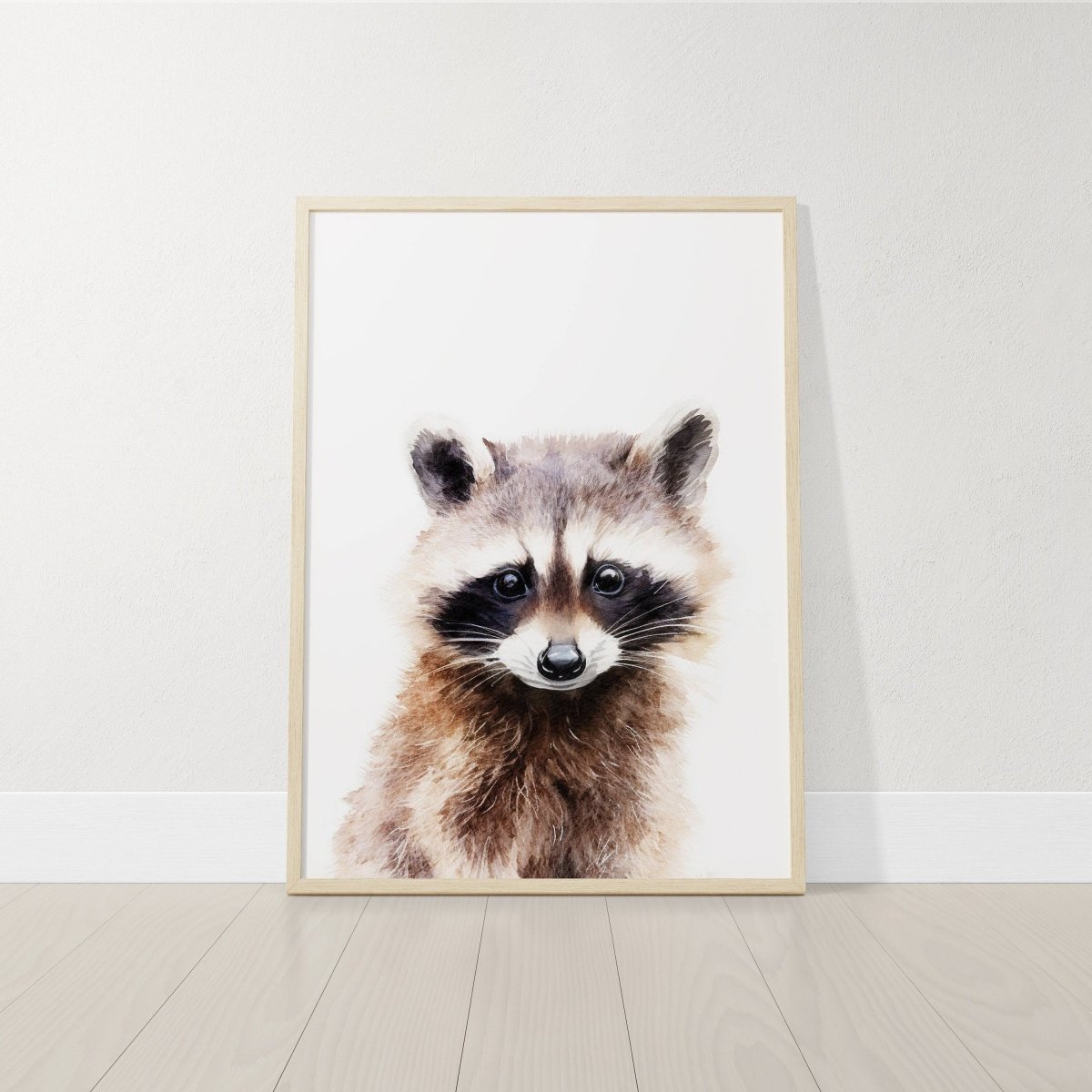 Personalised Name Woodland Animal Nursery Prints | Set of 3 Neutral Forest Wall Art for Baby Bedroom - RoseRowanDesign - Wall Art