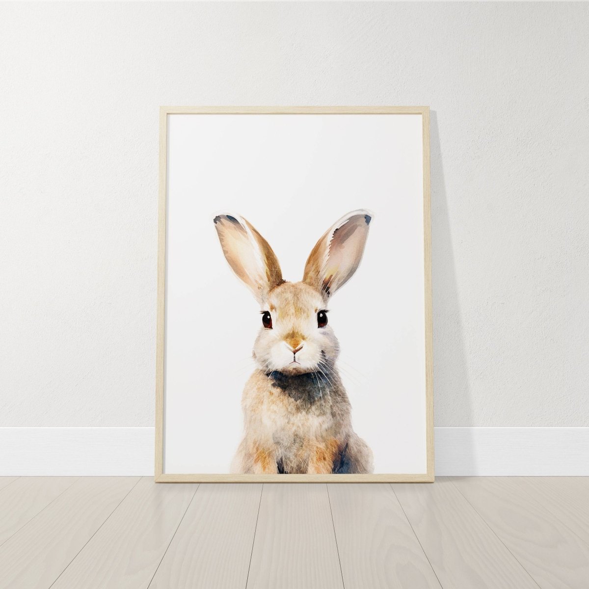 Personalised Name Woodland Animal Nursery Prints | Set of 3 Neutral Forest Wall Art for Baby Bedroom - RoseRowanDesign - Wall Art