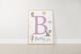 Load image into Gallery viewer, Personalised Safari Animal Prints | Set of 3 Boho Nursery Wall Art for Baby’s Room - RoseRowanDesign -