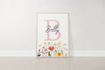 Load image into Gallery viewer, Personalised Wildflower Nursery Prints | Set of 3 | Botanical Floral Decor for Girls' Room - RoseRowanDesign -