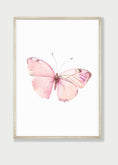 Load image into Gallery viewer, Pink Butterfly Nursery Wall Art | Set of 3 | Girly Bedroom Prints for Baby Girls' Room - RoseRowanDesign -