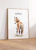Load image into Gallery viewer, Pony Wall Art Prints | Set of 3 | Gender - Neutral Equine Decor for Kids' Bedroom - RoseRowanDesign -
