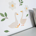 Load image into Gallery viewer, Premium Fabric Nursery Wall Stickers - Goose - RoseRowanDesign -