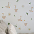Load image into Gallery viewer, Premium Fabric Nursery Wall Stickers - Goose - RoseRowanDesign -