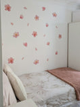 Load image into Gallery viewer, Premium Fabric Nursery Wall Stickers - Pink Cherry Blossom - RoseRowanDesign -