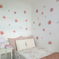Load image into Gallery viewer, Premium Fabric Nursery Wall Stickers - Pink Cherry Blossom - RoseRowanDesign -