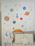 Load image into Gallery viewer, Premium Fabric Nursery Wall Stickers - Solar System - RoseRowanDesign -