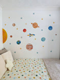 Load image into Gallery viewer, Premium Fabric Nursery Wall Stickers - Solar System - RoseRowanDesign -