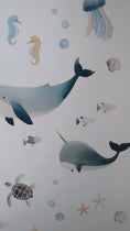 Load and play video in Gallery viewer, Premium Fabric Nursery Wall Stickers - Sea Life