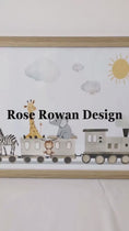 Load and play video in Gallery viewer, Boho Safari Nursery Gallery Wall Art – Earthy Animal Prints