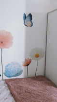 Load and play video in Gallery viewer, Premium Fabric Nursery Wall Stickers - Large Wildflowers