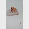 Load and play video in Gallery viewer, Premium Fabric Nursery Wall Stickers - Safari Animals Sleeping on Clouds